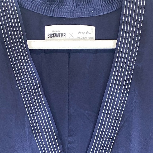 Mucinex's Sickwear x Steven Alan The great Eros Revisable pajama top - Picture 6 of 10